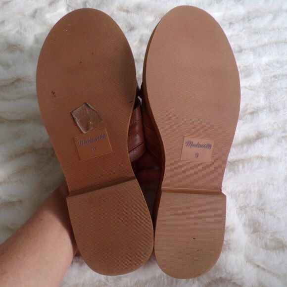 NWT Madewell leather Platform sandals 9 - Picture 5 of 11